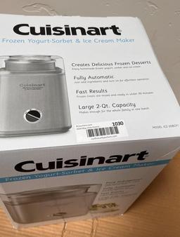 Cuisinart ICE-30BCP1 Pure Indulgence 2 Quart Frozen Yogurt-Sorbet & Ice Cream Maker