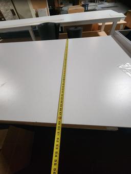 8ft long wooden work tables quantity 4