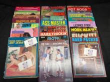 Misc. Gentleman?s Adult Magazines Mens Gay Porn Hot Rods Licorice Stick etc