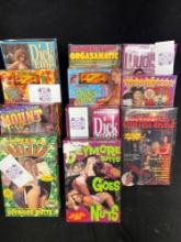 Vintage VHS Adult Videos