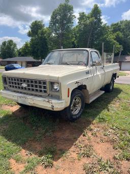 1980 Chevy 3/4 ton 2wd