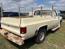 1980 Chevy 3/4 ton 2wd