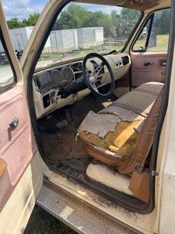 1980 Chevy 3/4 ton 2wd