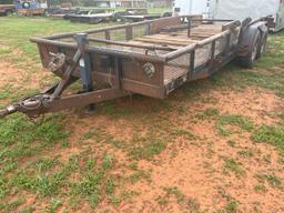 20ft flatbed trailer