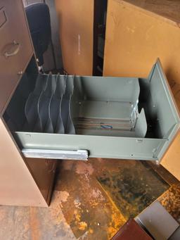 4 draw tall file cabinet