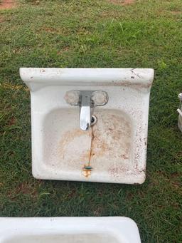 cast iron kitchen and bathroom sink