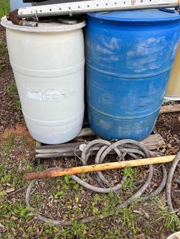 Plastic Rain Barrels