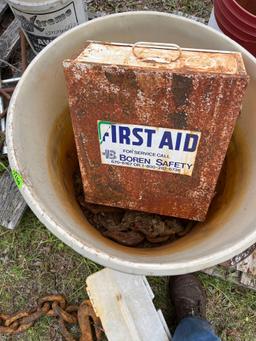 Chain and Metal First Aid kit