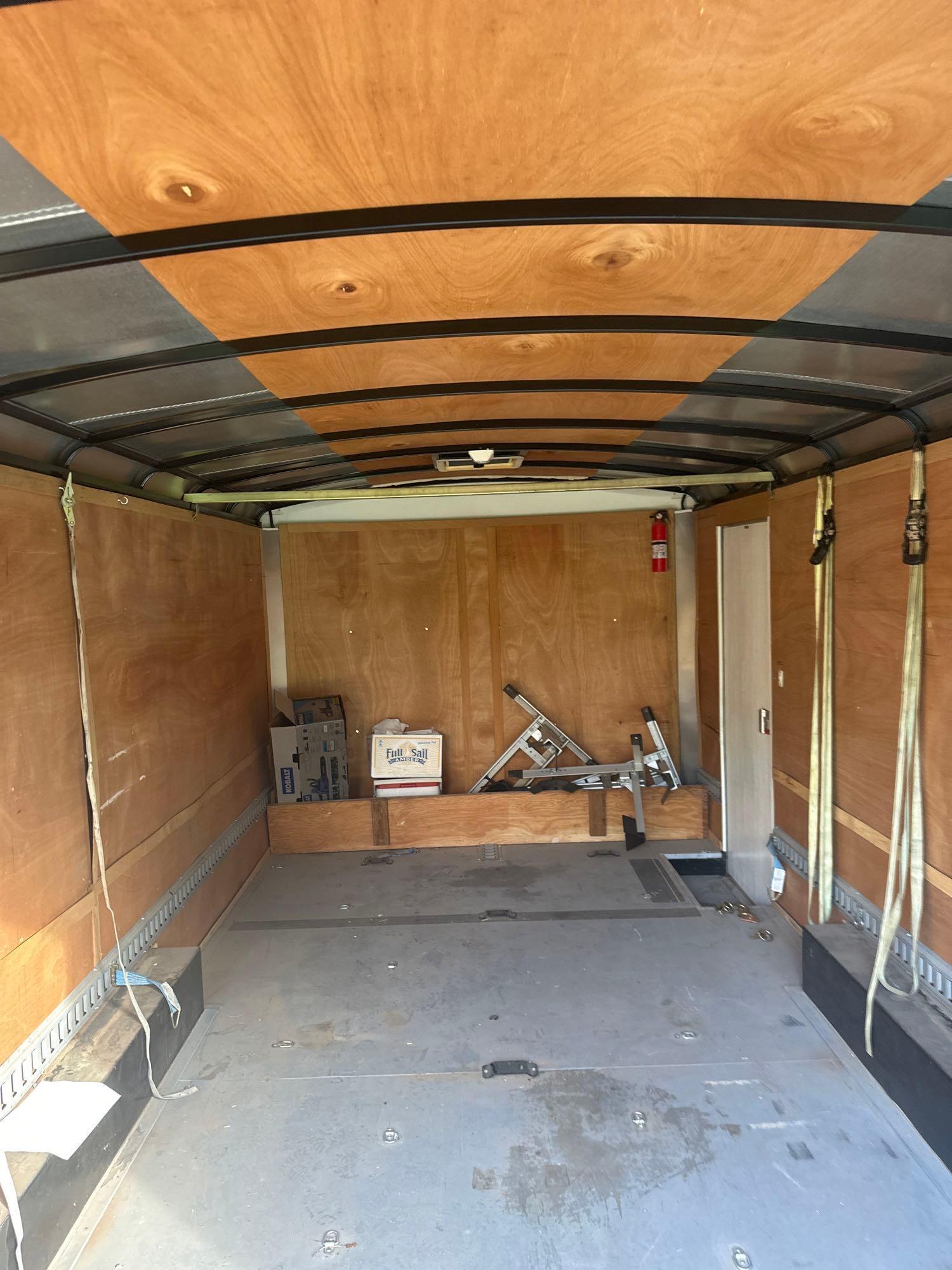 enclosed trailer