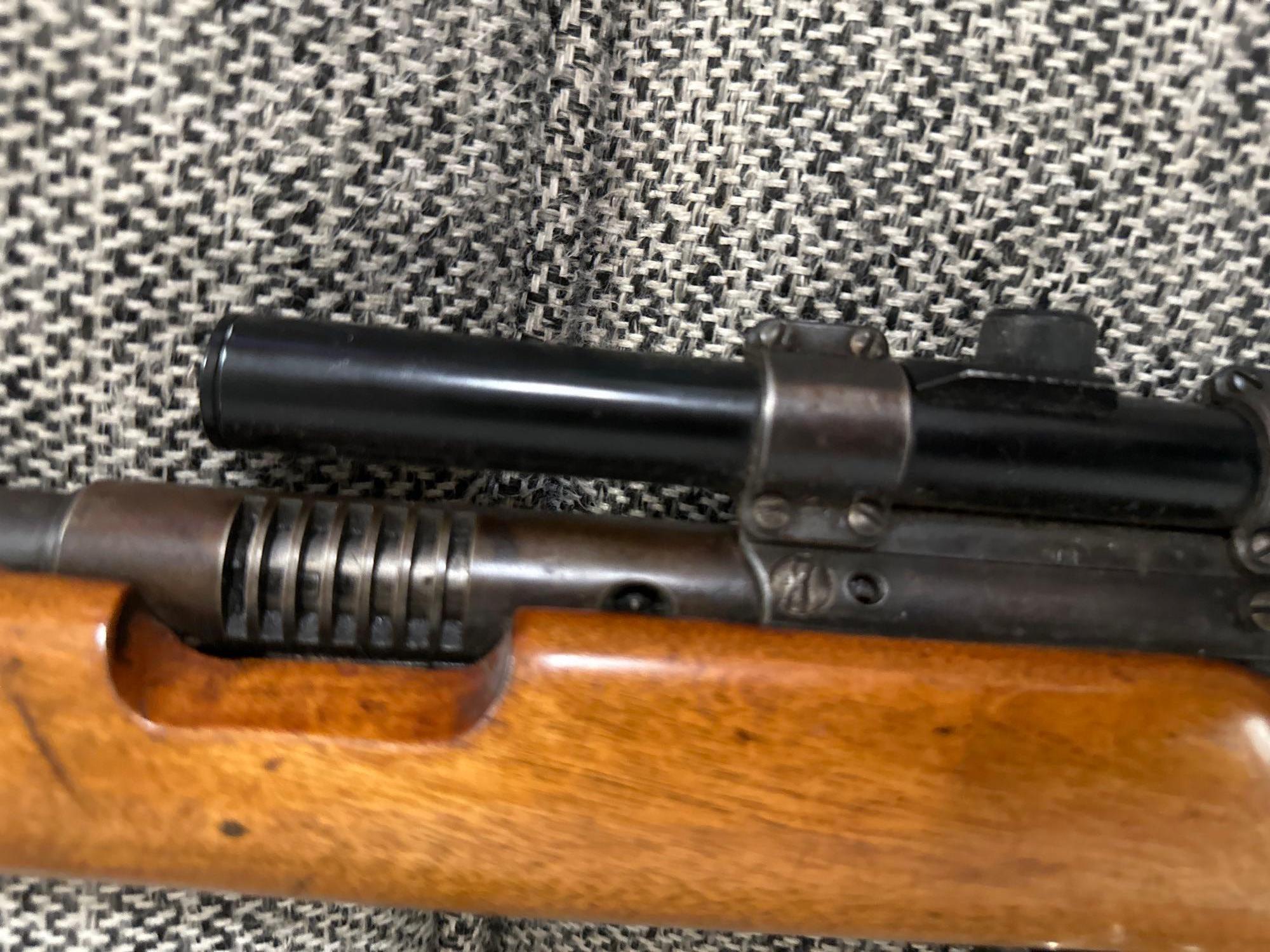 Springfield Model 87 LR 22 Cal with scope 4x15