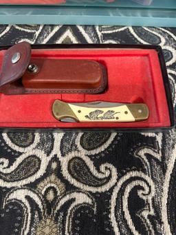 Shrade Knife USA SC507 Folding knife with holster