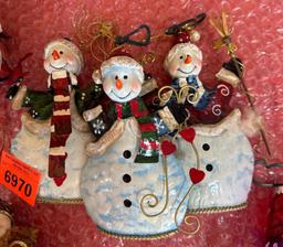 snowman ornaments