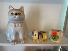 Cat cookie jar