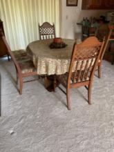 dining table and chairs