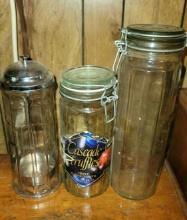 Jars with lids