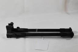 One adjustable rail mount bipod. 10 to 14". Looks unused.