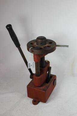 Older reloading turret press. Used. Works.