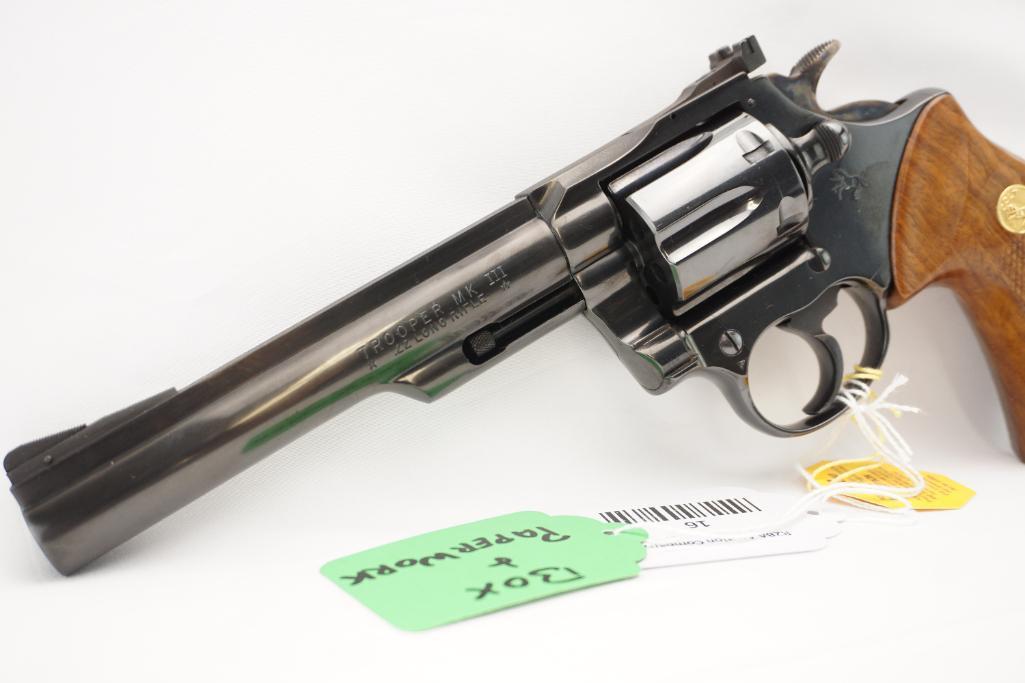 Colt Trooper MKIII .22LR