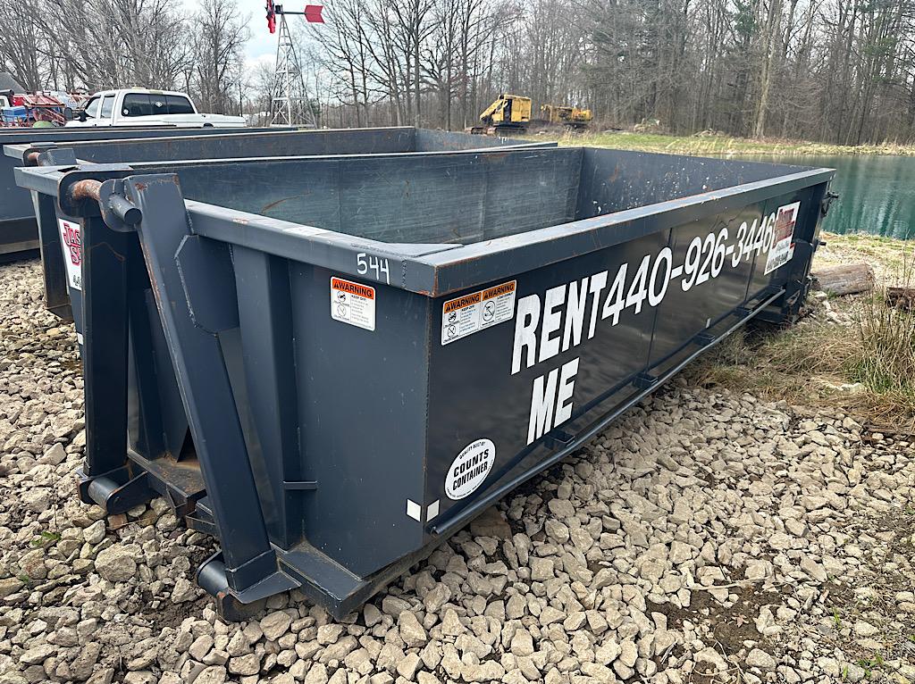 COUNTS CONTAINER 15 YARD ROLLOFF DUMPSTER