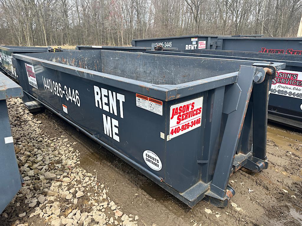 COUNTS CONTAINER 15 YARD ROLLOFF DUMPSTER