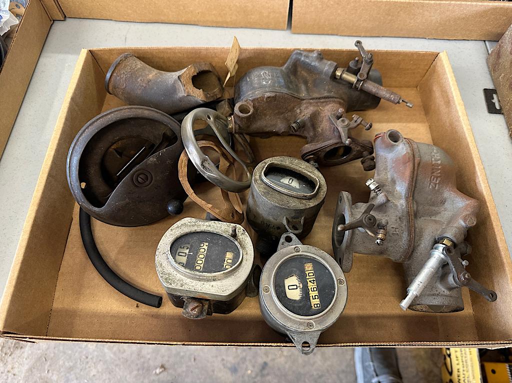 FORD MODEL A CARBURETORS, GUAGE CLUSTERS