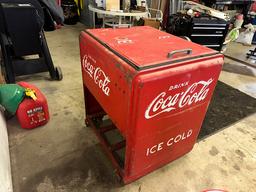 COCA-COLA ICE CHEST