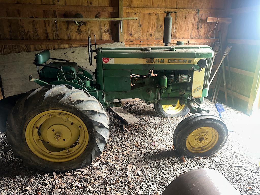 JOHN DEERE 420