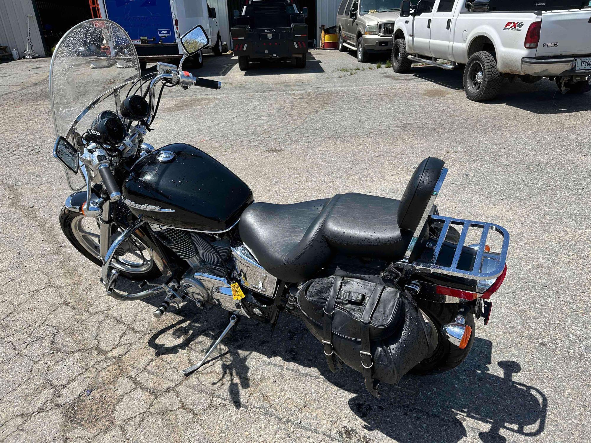 2004 Honda VT1100C Shadow Motorcycle, VIN # 1HFSC18084A800626