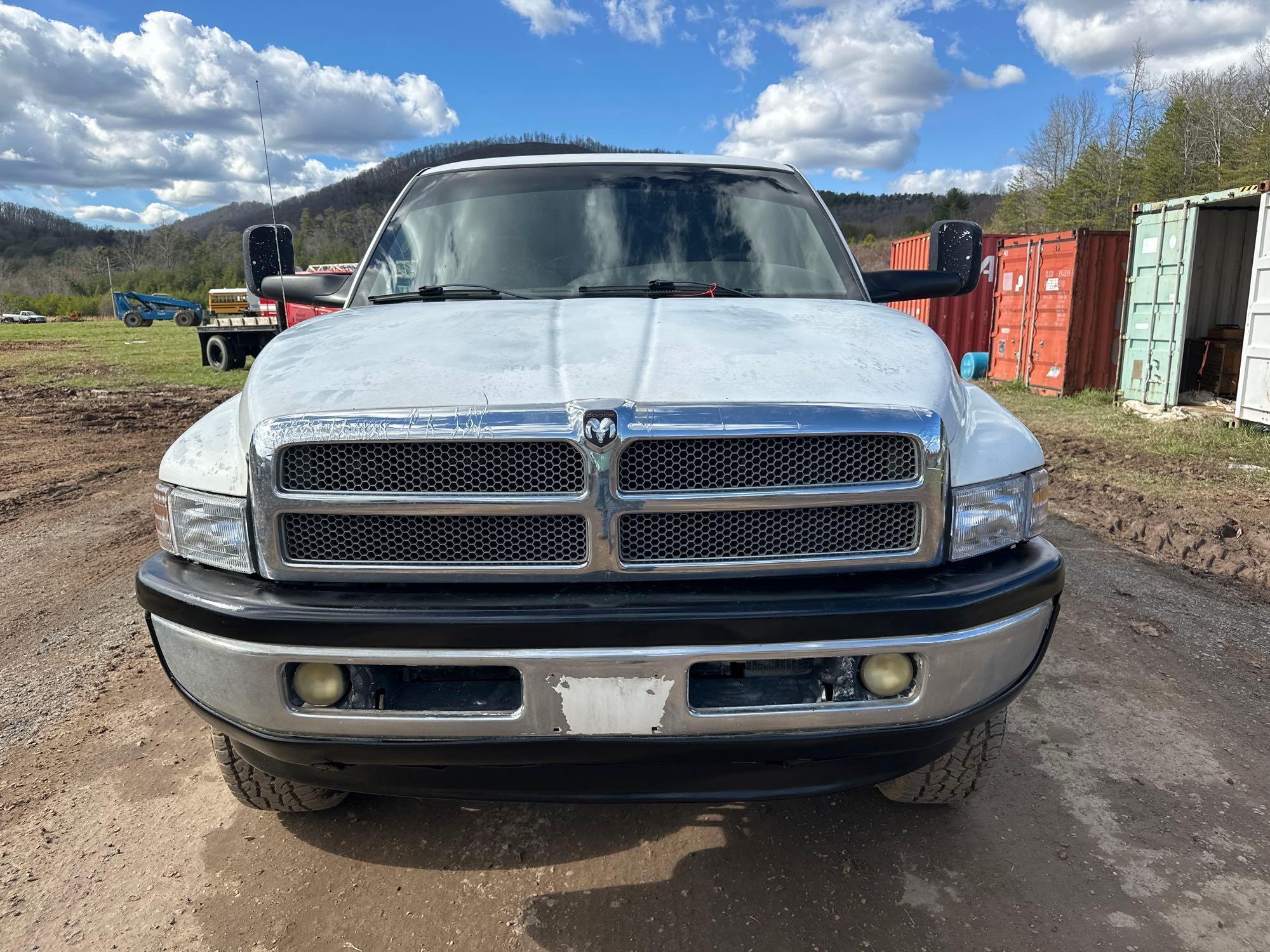 2001 Dodge Ram 2500 4x4 Pickup Truck (Diesel), VIN # 3B7KF236X1G188560