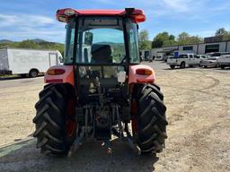 Kubota M6040 4x4 Enclosed Cab Tractor with Front End Loader