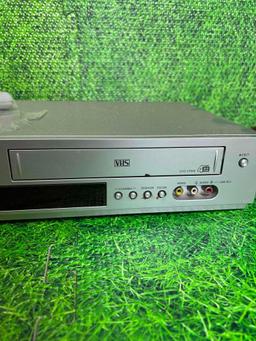 Samsung vhs dvd player with remote