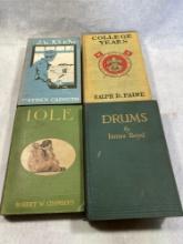 Four Antique Books