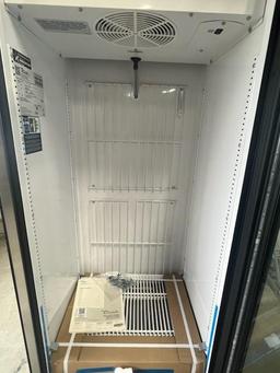 True Glass Single Door Freezer