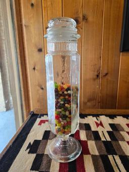 Tall Vintage Candy Jar