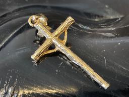 14K Gold Cross