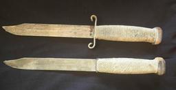 Set of 2 Vintage Movie Prop Daggers