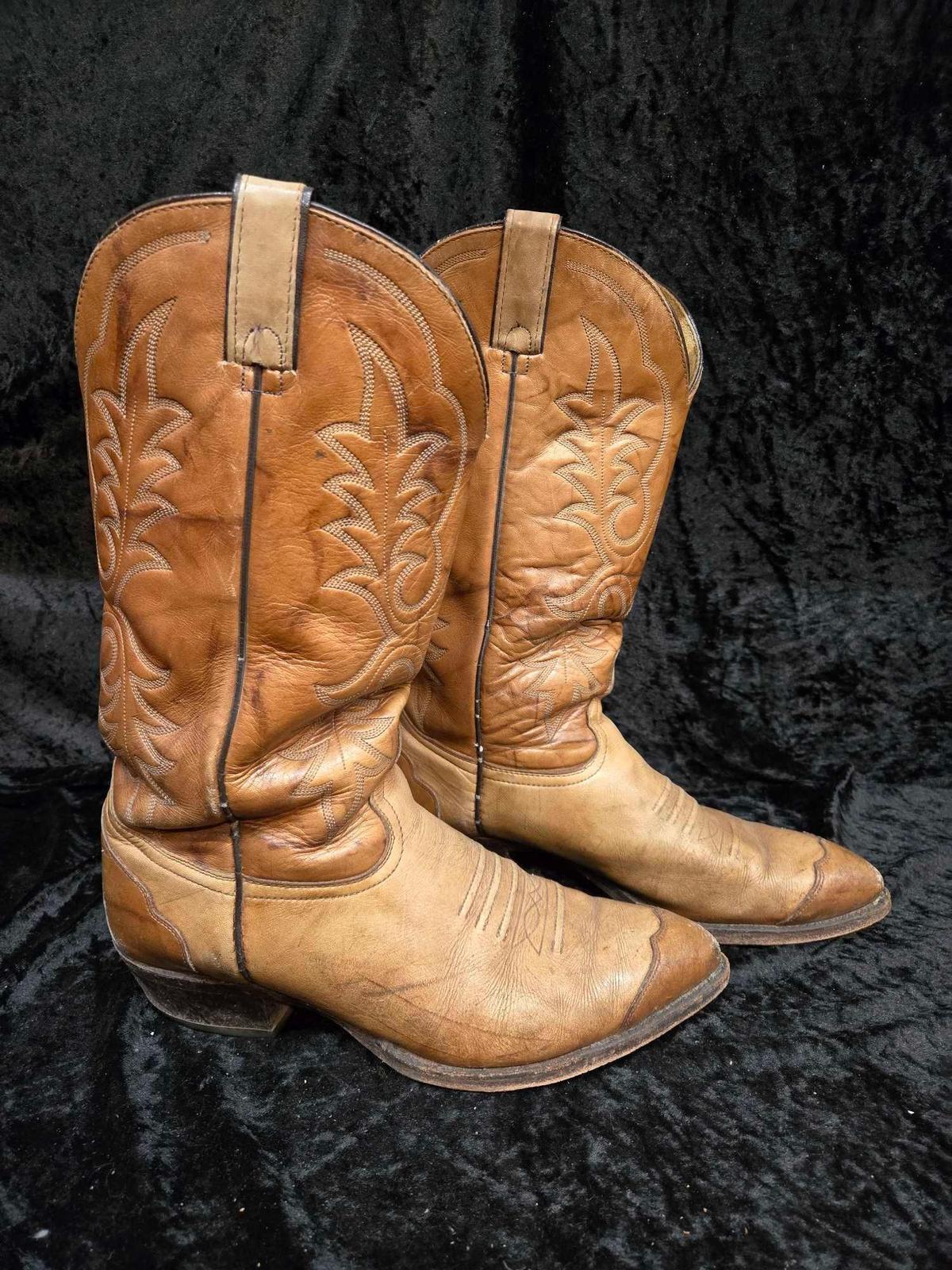 Men's Imperial brand western style leather boots