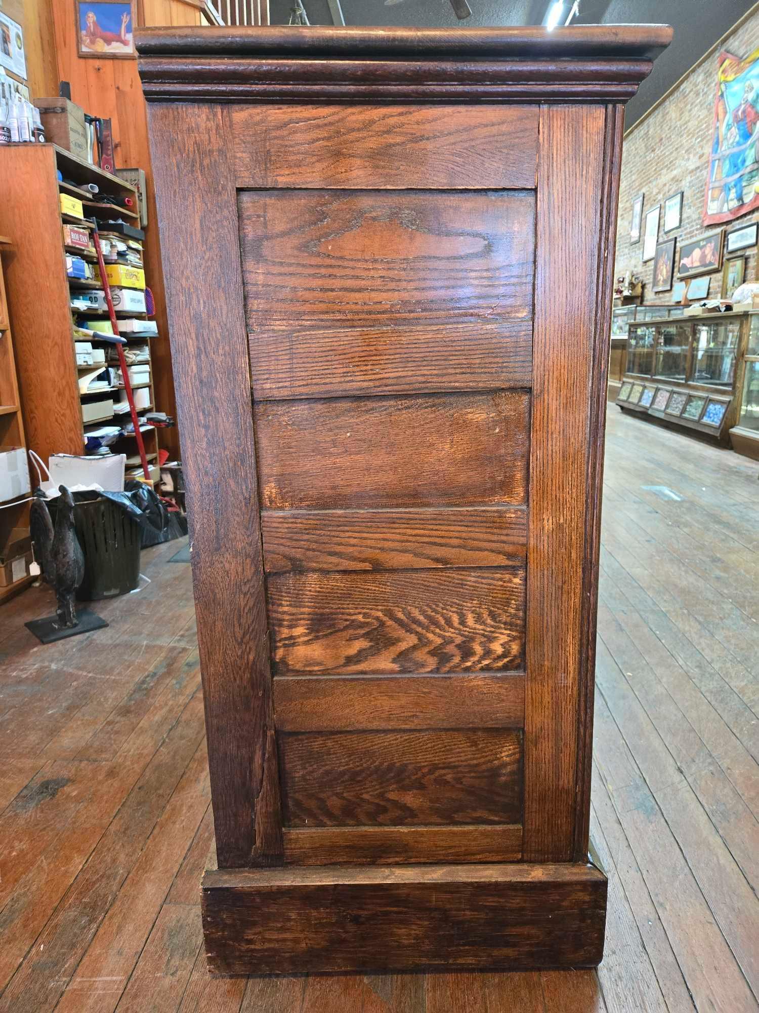 Antique Oak Ice Box