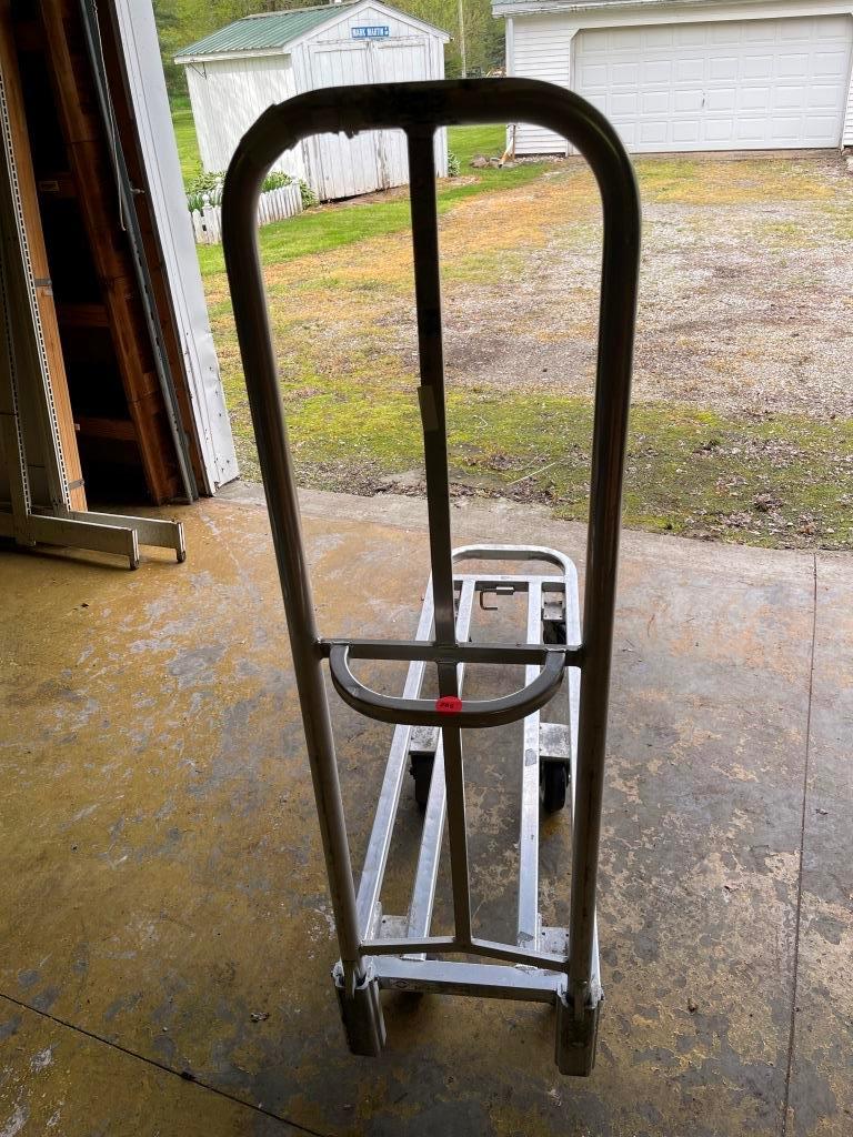 Large Aluminum Stock Cart