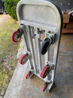 Aluminum Stock Cart with Folding Handle