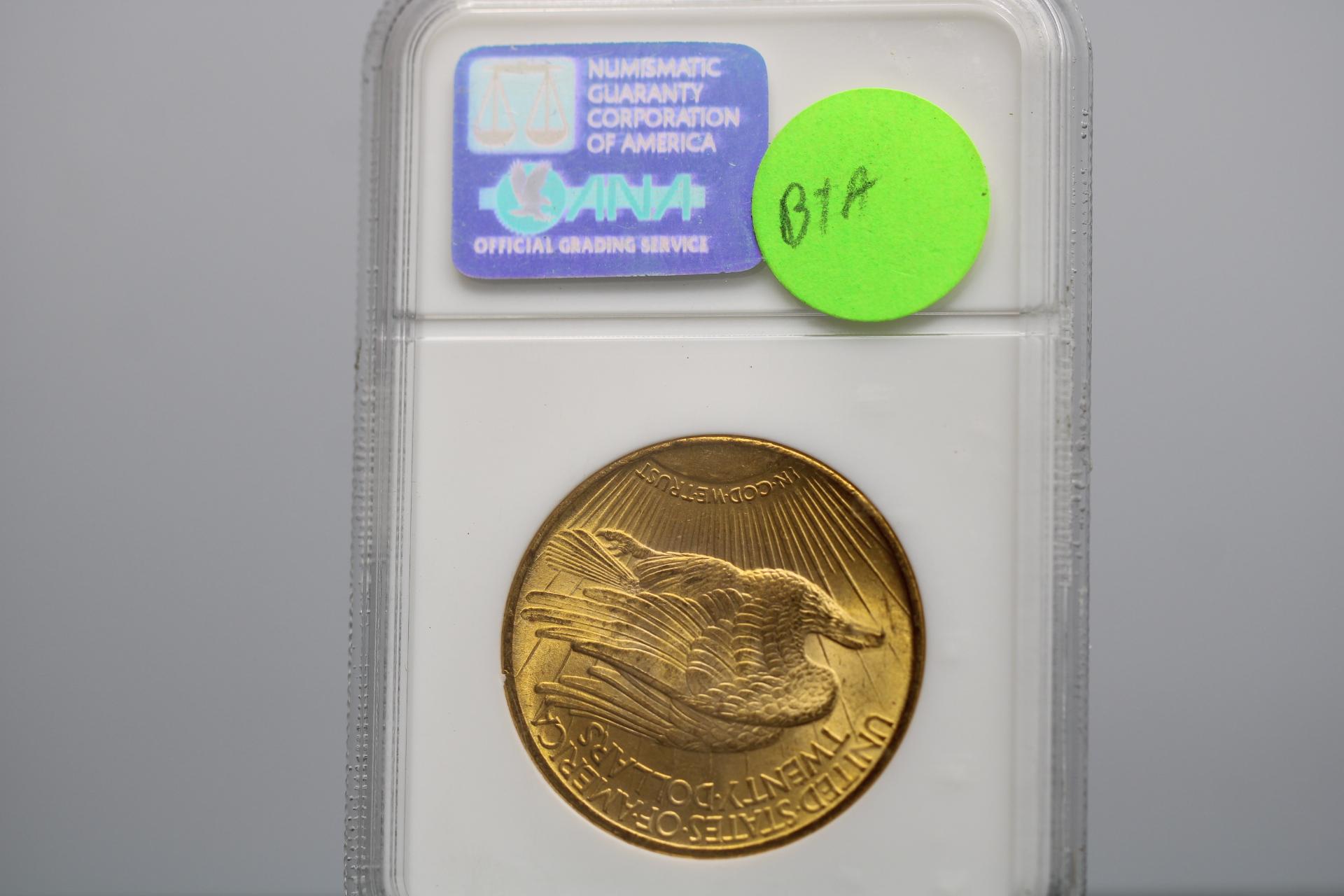 $20 GOLD NGC GRADED