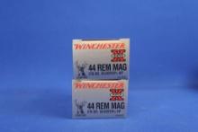 Ammo, Winchester 44 Rem. Mag. 40 total rounds.