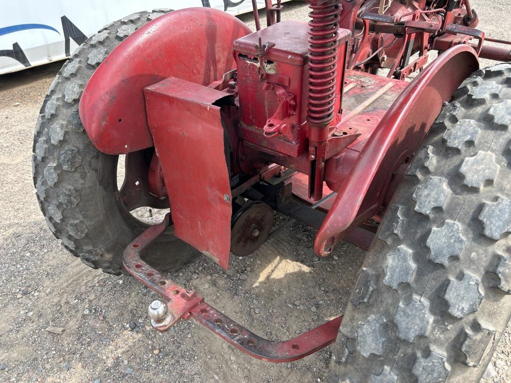 Farmall Cub Tractor With Belly Mower