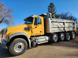 2011 Mack Gu713 Quad Axle Dump Truck