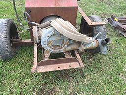 Gorman Rupp LP Gas Powered Trash Pump Trailer, Unknown Condition