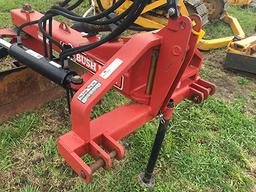 Bush Hog 100 Hyd. Swing, 9 ft. Quickhitch Blade, Ad on Box Blade Wings, Serial #12-10356