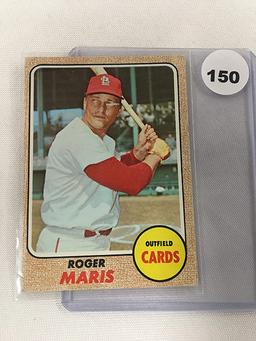 1968 Topps #330, Roger Maris