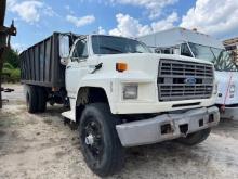 1990 Ford F800 Grain Truck