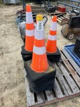 Apx (25) Saftey Cones