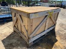 Wooden Crate Of Electrical Parts